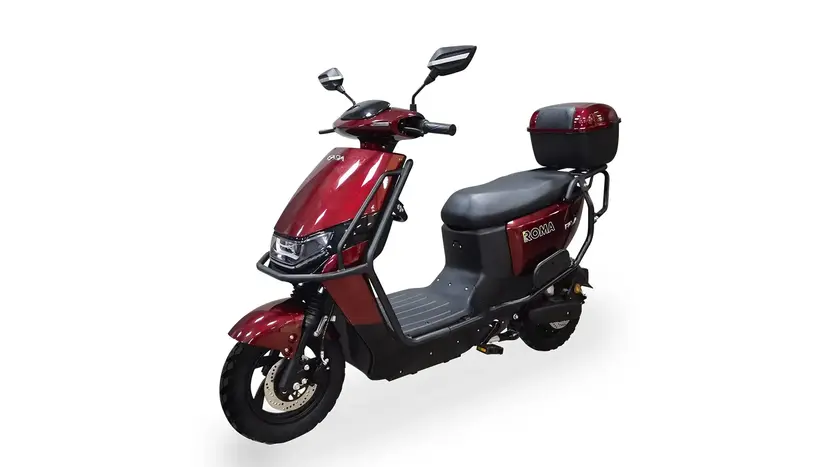 Електричний скутер Fada Roma 1200W (червоний) фото 2 купити в Україні