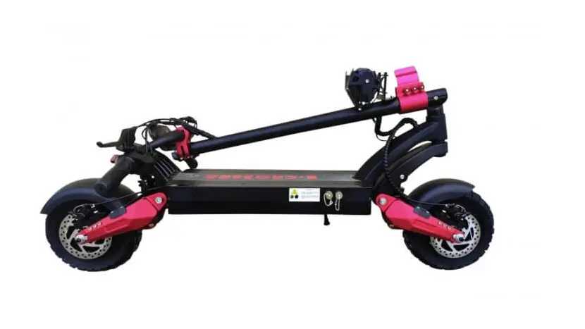 Электросамокат Crosser Dominator (2400W два двигателя, 60V, 21Ah), колеса 10", фото фото 2