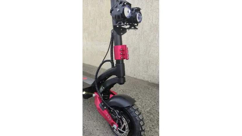 Электросамокат Crosser Dominator (2400W два двигателя, 60V, 21Ah), колеса 10", фото фото 7