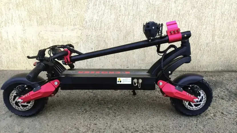 Электросамокат Crosser Dominator (2400W два двигателя, 60V, 21Ah), колеса 10", фото фото 8