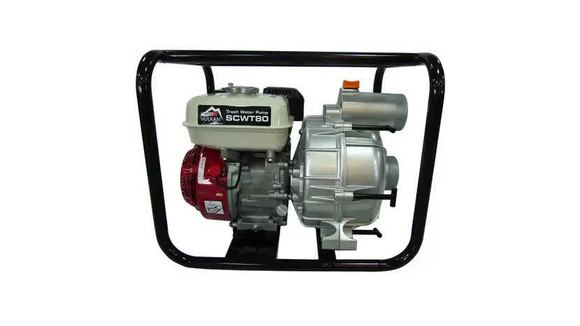 Мотопомпа для брудної води Vulkan SCWT80H (двигун Honda GX200) фото 2 купити в Україні
