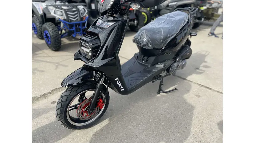 Скутер FORTE BWS-R 150CC (чорний) фото 5 купити в Україні