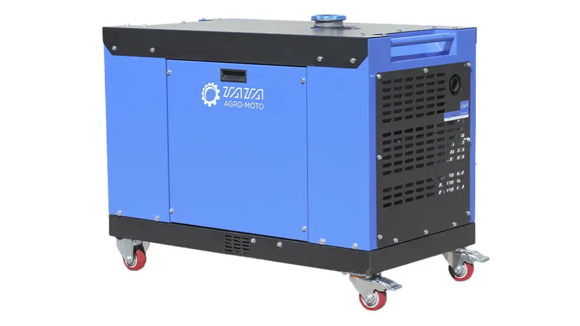 Генератор безшумний дизельний ТАТА JM10000TD 6.5/6.8KW трифазний, універсальний 1/3 (230/380 В), 7 кВт фото 3 купити в Україні