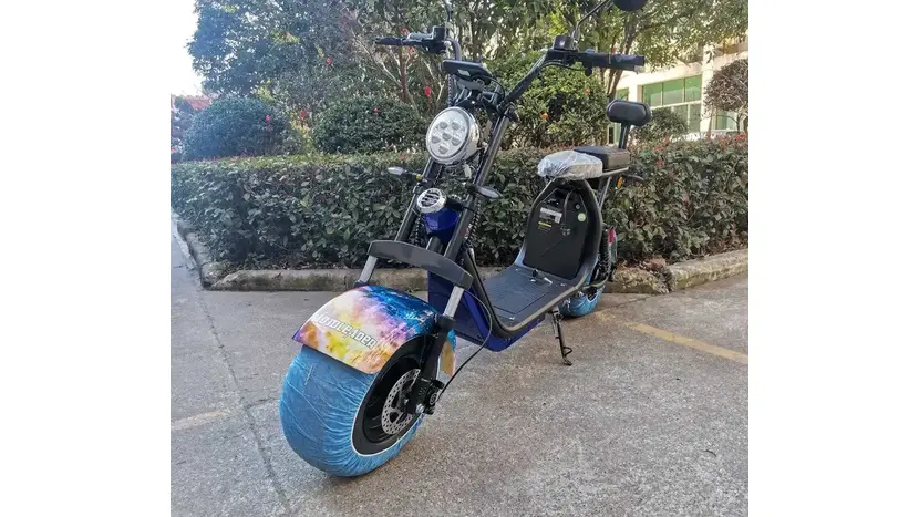 Электроскутер Motoleader Citycoco ML1500E 1500W (двухместный), фото фото 3