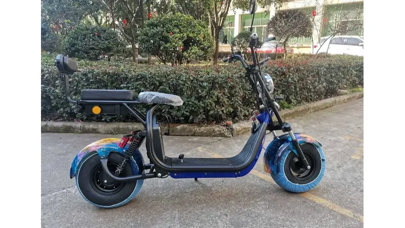 Электроскутер Motoleader Citycoco ML1500E 1500W (двухместный), фото фото 4