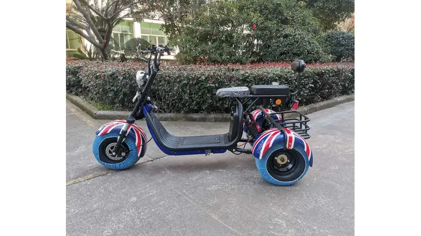 Електроскутер триколісний (трицикл) Motoleader Citycoco ML2000E 2000W (двомісний) фото 3 купити в Україні