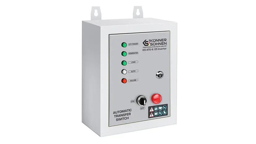 Блок управляющей электроники Konner&Sohnen KS ATS 4/25 Inverter (142306), фото фото 2