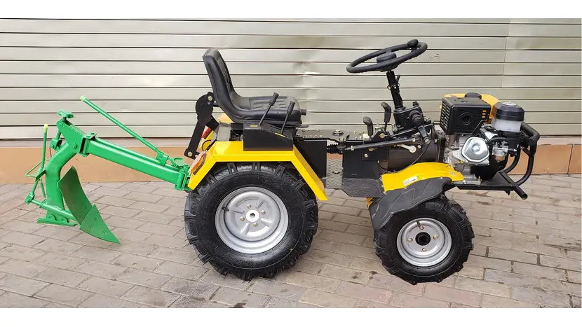 Минитрактор Агромеханика АМ-132Н-4WD 4x4 18HP, бензин, 8+4 скорость, фото фото 5