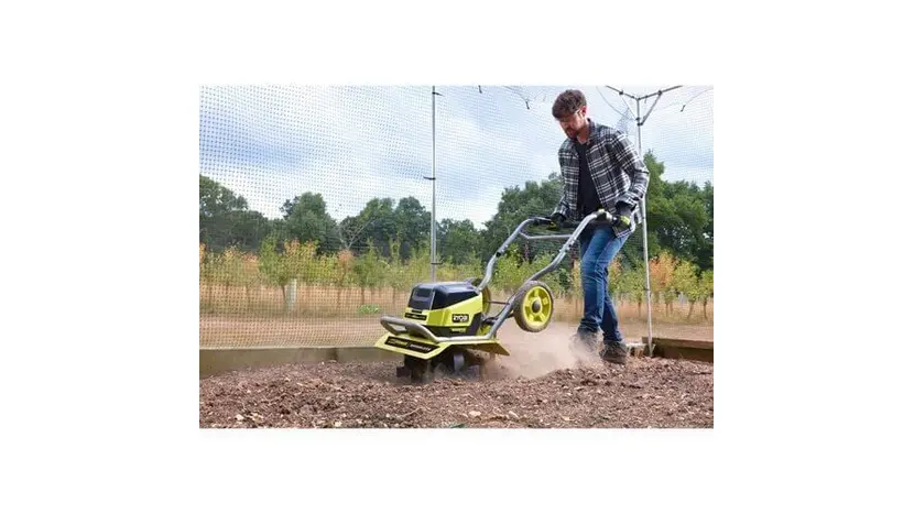 Культиватор аккумуляторный Ryobi RY36CVXA-0, 36В MAX POWER, ширина 40см, бесщеточный двигатель, 28 кг (без АКБ и ЗУ), фото фото 3