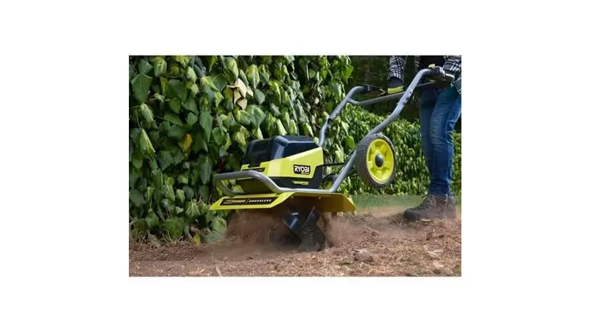 Культиватор аккумуляторный Ryobi RY36CVXA-0, 36В MAX POWER, ширина 40см, бесщеточный двигатель, 28 кг (без АКБ и ЗУ), фото фото 4