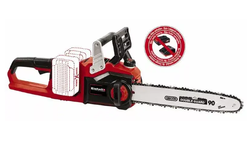 Пила ланцюгова акумуляторна Einhell GP-LC 36/35 Li-Solo, шина 35см, PXC, безщіткова, 15м/с, 3.79кг, без АКБ та ЗП фото 2 купити в Україні