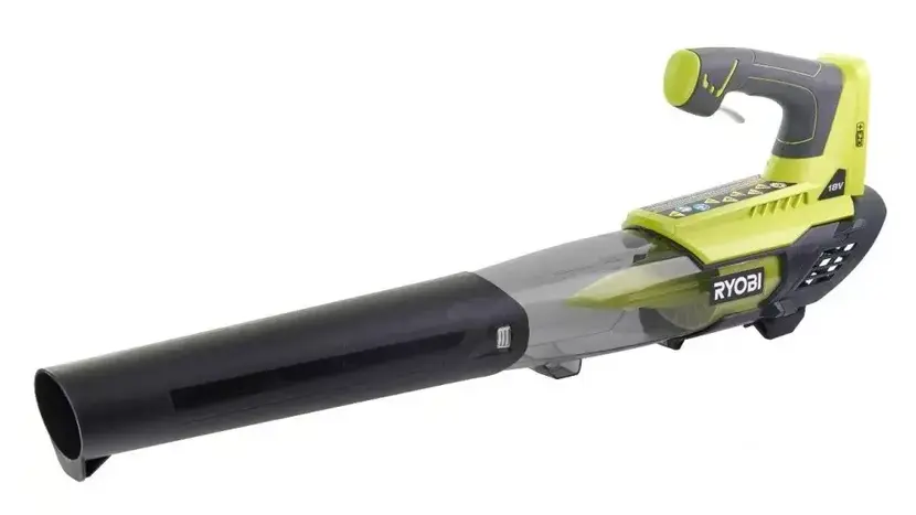 Воздуходувка садовая аккумуляторная Ryobi ONE+ OBL18JB, 18В, без АКБ и ЗУ, 7.9 куб/мин, 160 км/ч, 2.5 кг, фото фото 3
