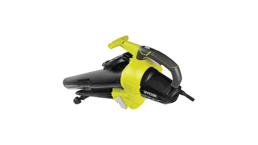 Повітродув-пилосос садовий Ryobi RBV3000CESV, 3кВт, подрібнювач, 16 куб/хв, 375 км/год, ергономічні ремені Vertebrae, 3.6 кг фото 2 купити в Україні
