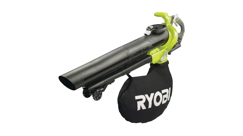 Повітродув-пилосос садовий акумуляторний Ryobi RBV36B, MAX POWER 36В, без АКБ та ЗП, безщітковий, 238 км/год, 2.38 кг фото 5 купити в Україні
