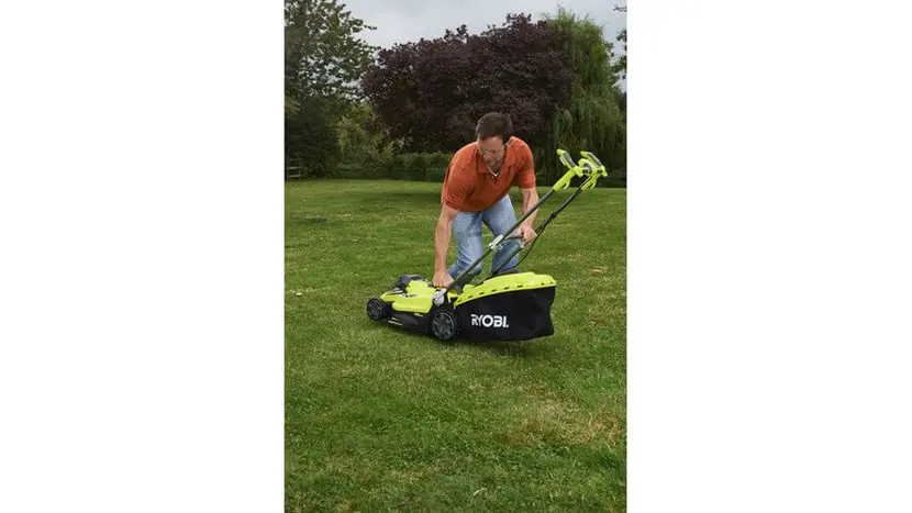 Газонокосарка Ryobi RLM15E36H, 1500Вт, 36см, 45л, 11.5кг, 20-70 мм, EasyEdge фото 5 купити в Україні