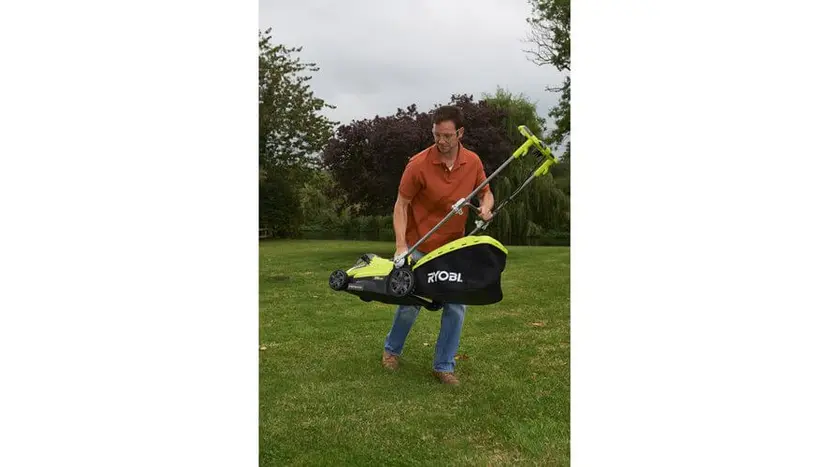 Газонокосарка Ryobi RLM15E36H, 1500Вт, 36см, 45л, 11.5кг, 20-70 мм, EasyEdge фото 6 купити в Україні