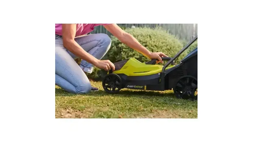 Газонокосарка акумуляторна Ryobi RLM18X33B-40 фото 8 купити в Україні