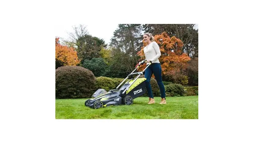 Газонокосилка аккумуляторная Ryobi RLM36X41H-40, фото фото 4