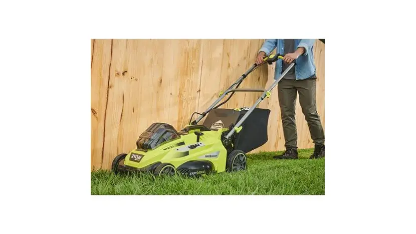 Газонокосарка акумуляторна Ryobi RLM36X46H50PG фото 4 купити в Україні