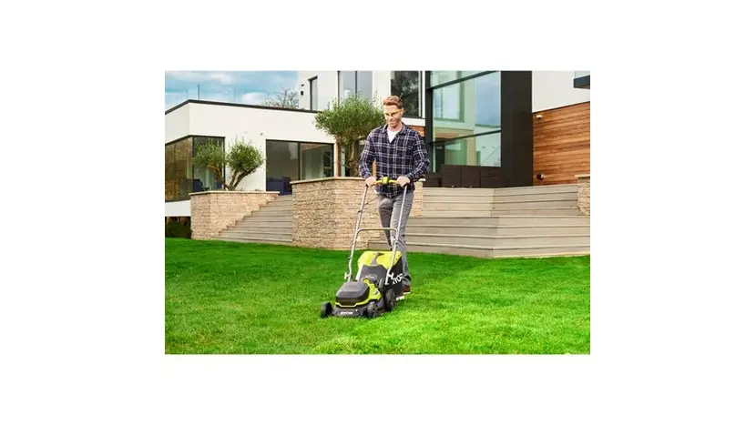 Газонокосарка акумуляторна Ryobi RY18LM37A-140 фото 2 купити в Україні