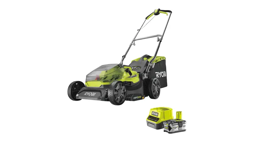 Газонокосарка акумуляторна Ryobi RY18LMX40B-0 без АКБ та ЗП фото 3 купити в Україні