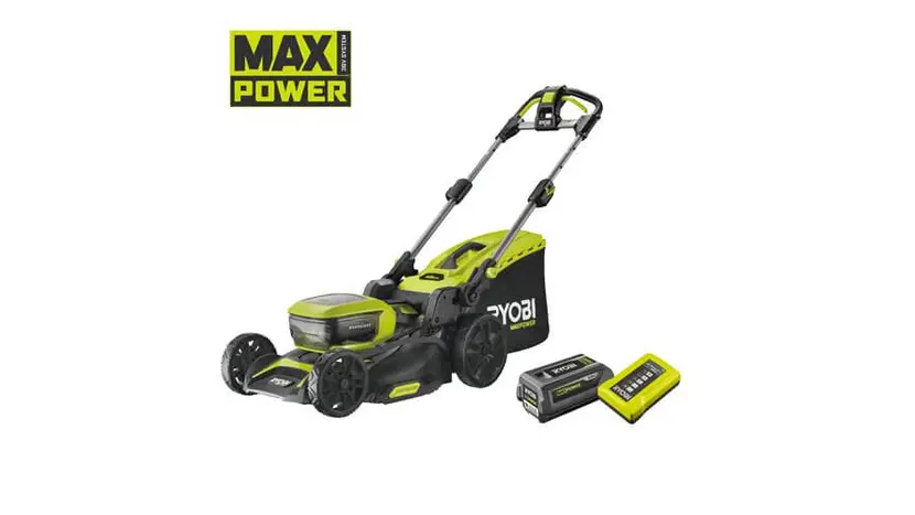 Газонокосилка аккумуляторная Ryobi RY36LMX46A-140, фото фото 4