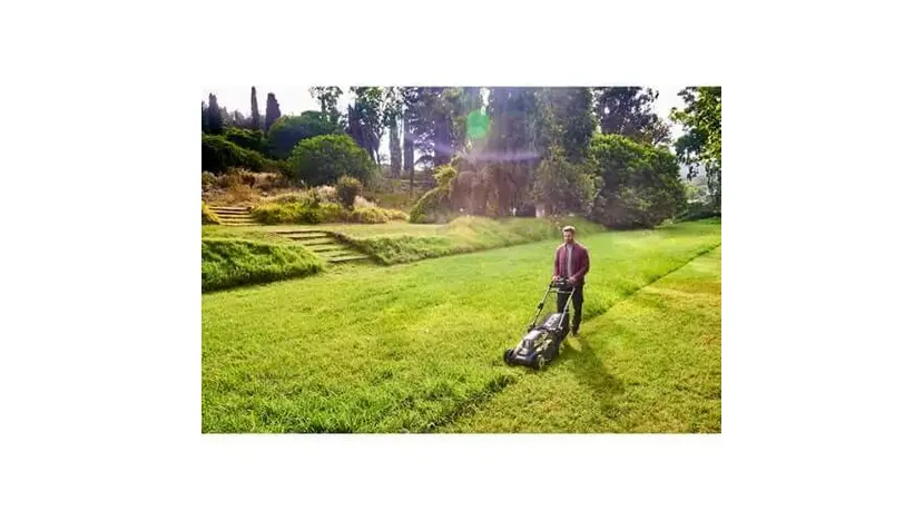 Газонокосарка акумуляторна Ryobi RY36LMX51A-160 фото 3 купити в Україні