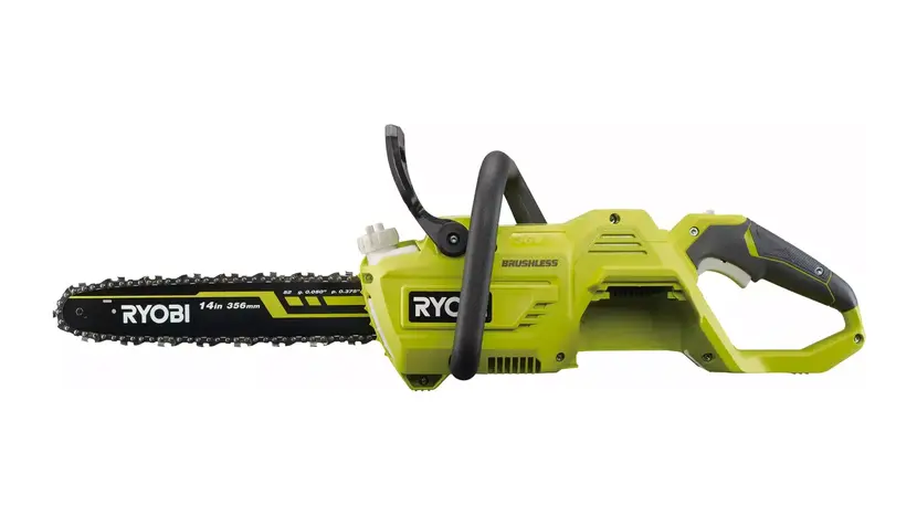 Пила ланцюгова акумуляторна Ryobi RY36CSX35A-0, шина 35см Oregon, MAX POWER 36В, безщіткова, Solo (без АКБ та ЗУ) фото 3 купити в Україні