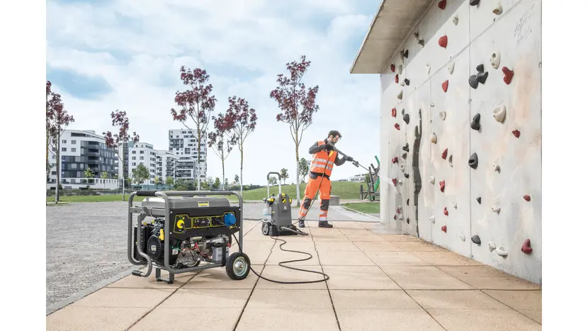 Генератор Karcher PGG 3/1 бензиновий, 230В, електростарт, max 3кВт, AVR, однофазний (230 В), 3 кВт фото 5 купити в Україні