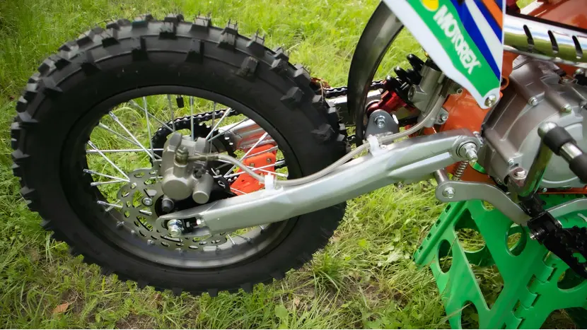 Пітбайк PRB XTM 140cc (STRONG) салатовий фото 10 купити в Україні