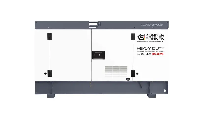 Дизельная трехфазная электростанция Könner&Söhnen KS 25-3LM, трёхфазный (380 В), 20 кВт, фото фото 2