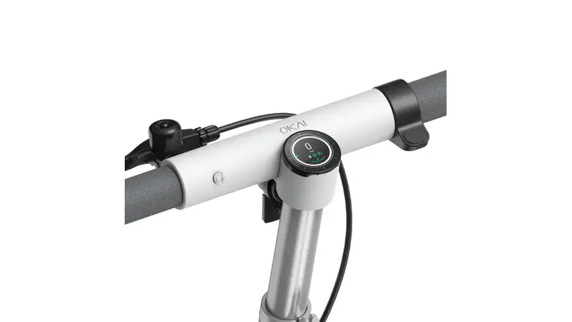 Електросамокат OKAI ES10-NEON Lite 9", 300(600)W, 7.8Ah, 30km, 25km\h, 20%, NFC, App, White (ES10-W) фото 8 купити в Україні