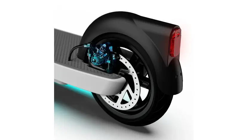 Електросамокат OKAI ES20-NEON 9", 300 (600)W, 9.8Ah, 40km, 25km\h, 20%, NFC, App, White (ES20-W 8.5") фото 9 купити в Україні
