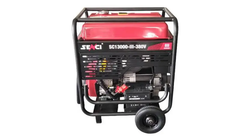 Бензиновый генератор Senci SC 13000-III 380V, универсальный 1/3 (230/380 В), 11 кВт, фото фото 2
