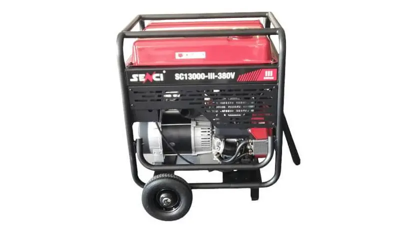 Бензиновый генератор Senci SC 13000-III 380V, универсальный 1/3 (230/380 В), 11 кВт, фото фото 7
