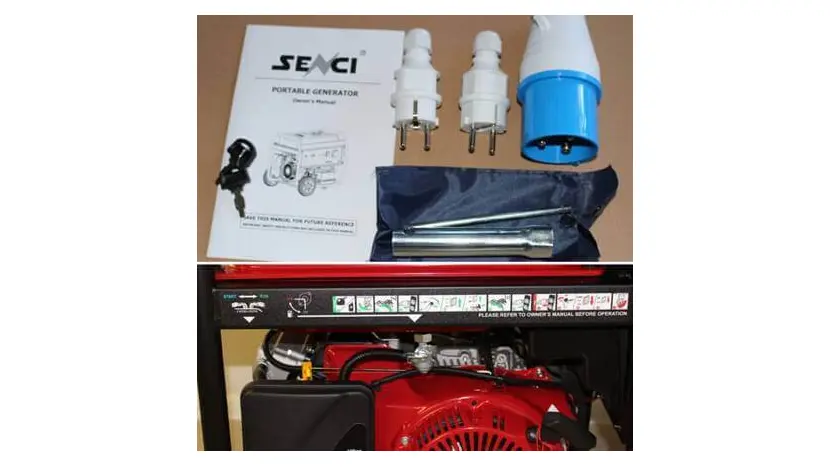 Бензиновый генератор Senci SC 11000V ATS (8 кВт), однофазный (230 В), 8.5 кВт, фото фото 12