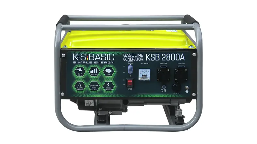 Бензиновый генератор Könner&Söhnen BASIC KSB 2800A, однофазный (230 В), 2.8 кВт, фото фото 3