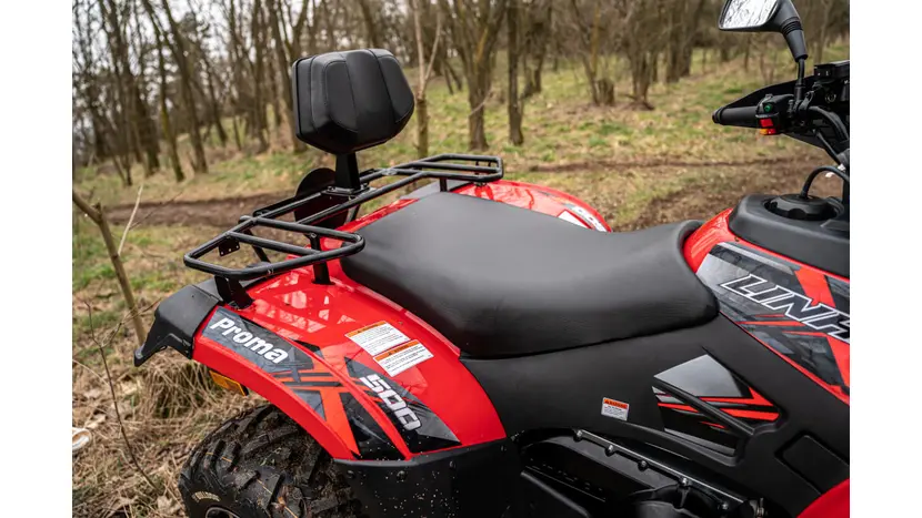 Квадроцикл LINHAI LH500ATV-D EFI PROMAX (Червоний) фото 3 купити в Україні