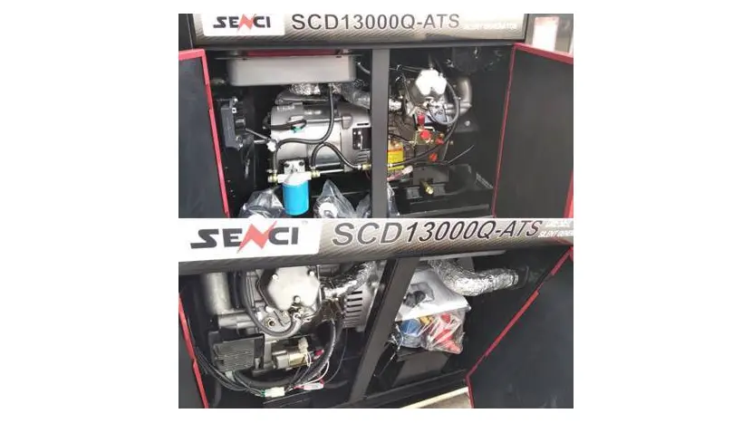 Дизельный генератор SENCI SCD 13000 Q ATS, однофазный (230 В), 11 кВт, фото фото 9