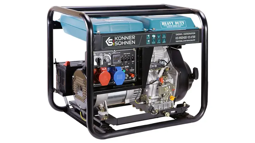 Дизельный генератор Konner&Sohnen KS 8102HDE-1/3 ATSR, универсальный 1/3 (230/380 В), 6.5 кВт, фото фото 2