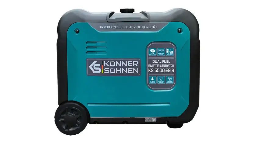 Инверторный газовый генератор Könner&Söhnen KS 5500iEG S, однофазный (230 В), 5.5 кВт, фото фото 5