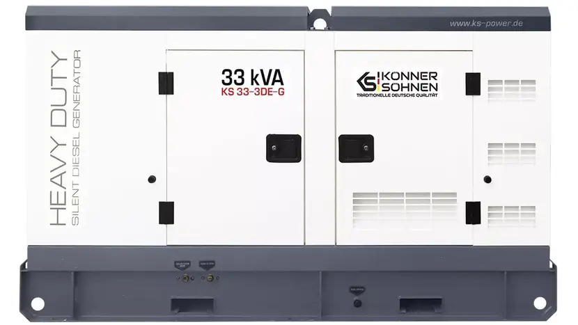 Дизельний генератор Konner&Sohnen KS 33-3DE-G, універсальний 1/3 (230/380 В), 26 кВт фото 2 купити в Україні