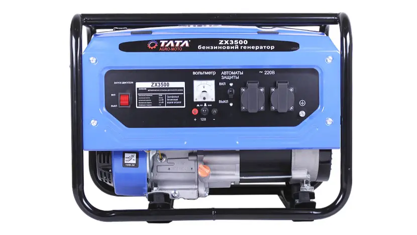 Бензиновый генератор TATA ZX3500 (2.8KW), однофазный (230 В), 3 кВт, фото фото 2