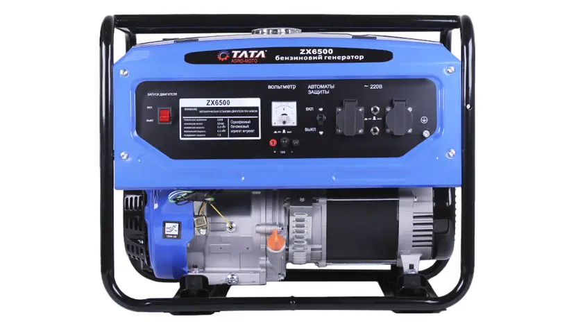 Бензиновый генератор TATA ZX6500 (5KW), однофазный (230 В), 5.5 кВт, фото фото 2