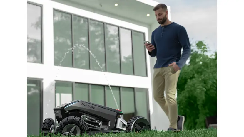 Газонокосилка Ecoflow Blade с комплектом для подметания газона, фото фото 2