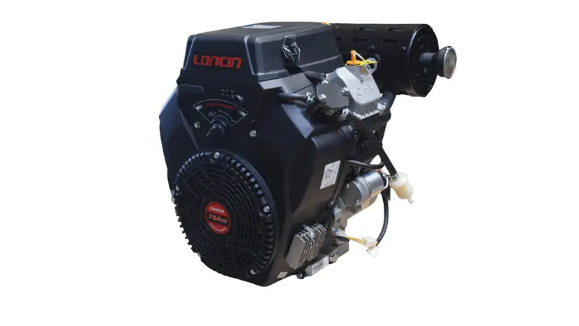 Двигун Loncin LC2V80FD-A, 30 к.с., бензиновий, вал 25.4 мм (шпонка), електростартер фото 3 купити в Україні
