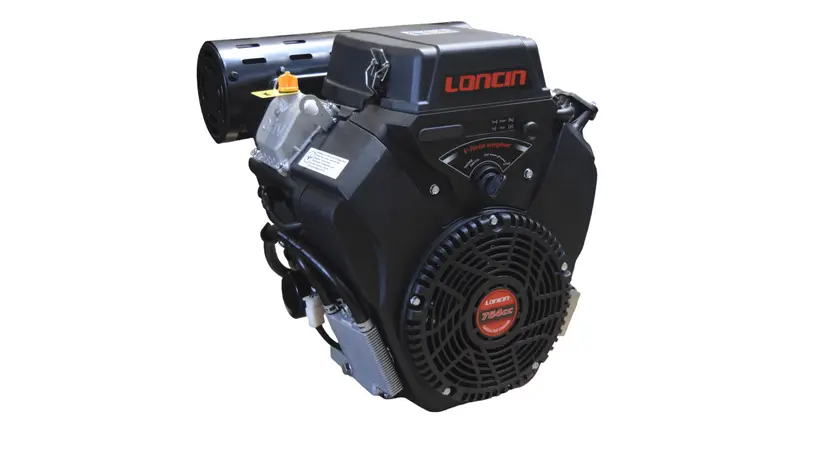 Двигун Loncin LC2V80FD-A, 30 к.с., бензиновий, вал 25.4 мм (шпонка), електростартер фото 2 купити в Україні