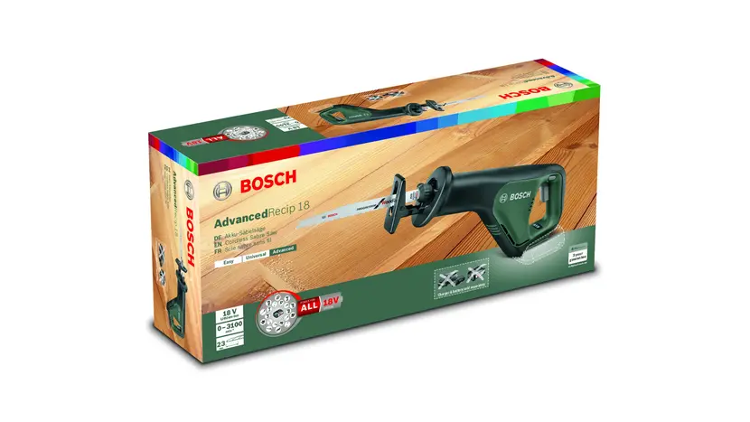 Пила шабельна акумуляторна Bosch AdvancedRecip 18 (0.603.3B2.401) фото 3 купити в Україні