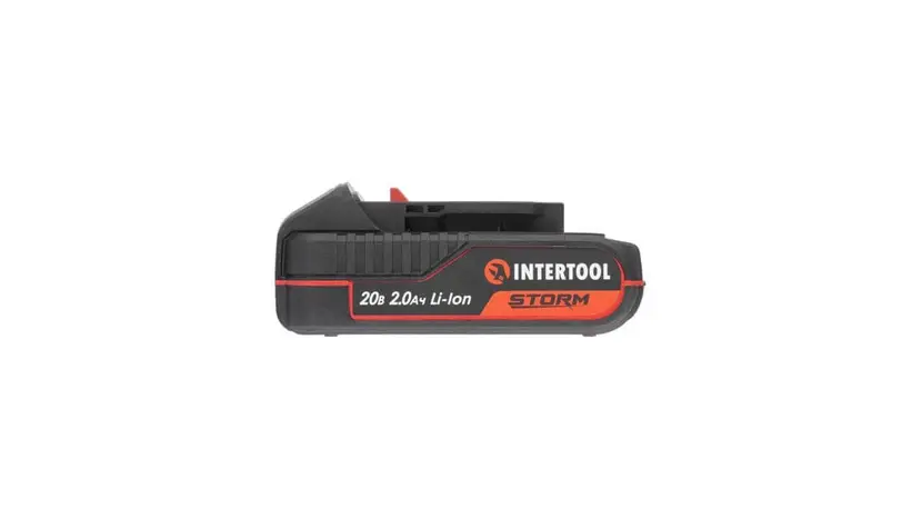 Аккумулятор Intertool WT-0340 20 В, литий-ион, 2.0 Ач, индикатор уровня заряда, фото фото 2