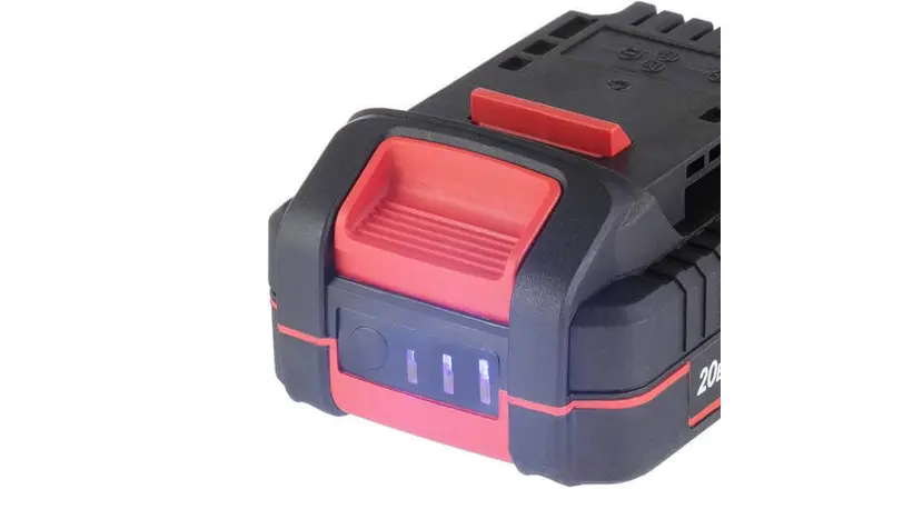 Аккумулятор Intertool WT-0340 20 В, литий-ион, 2.0 Ач, индикатор уровня заряда, фото фото 4